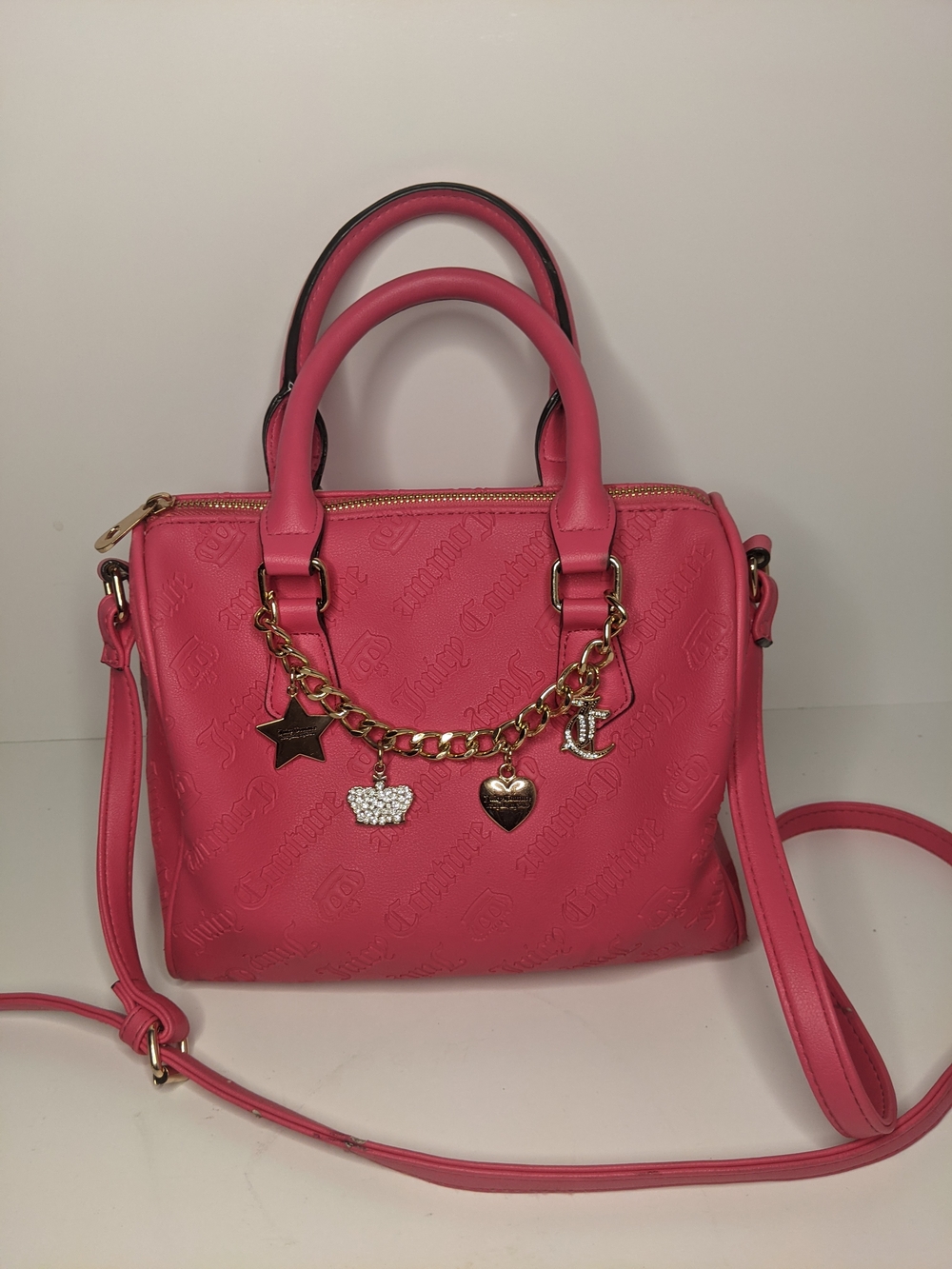 Juicy Couture Pink Charm Satchel